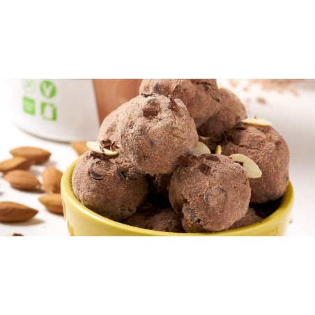 Chocolate and Almond Protein Truffles