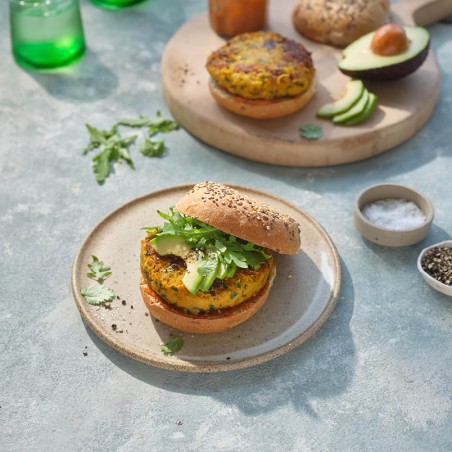 Patties with Carrot and Tahini and with Tahini Sauce