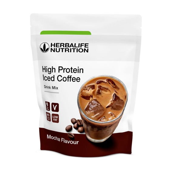 High Protein Iced Coffee -...